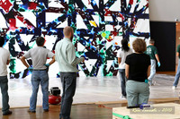 Sam Francis Art Installation