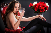Mikayla in the Studio