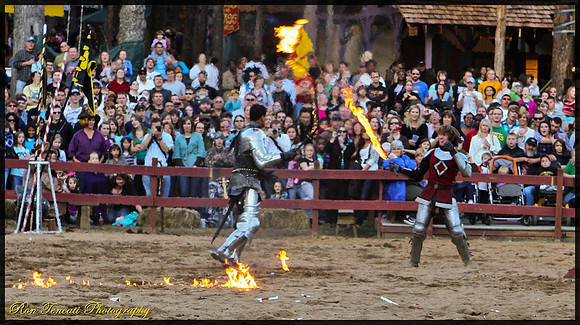 Jousting at Carolina Renaissance Festival