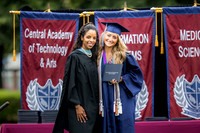 Receiving Diplomas