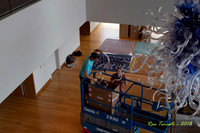 Chihuly Chandelier Reinstallation