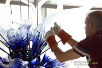 Chihuly Chandelier Reinstallation