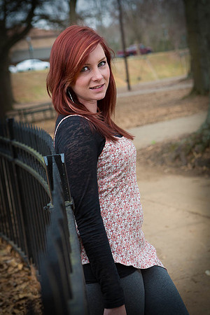 Jess in the park