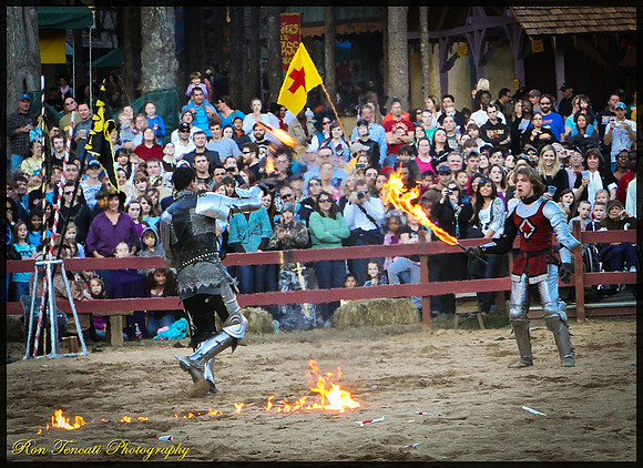 Jousting at Carolina Renaissance Festival