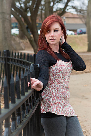 Jess in the park