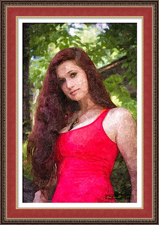Aubrey Framed!
