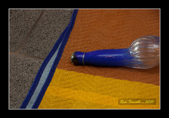 Packing up Chihuly Glass