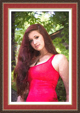 Aubrey Framed!